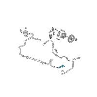 OEM 2011 Acura MDX Pipe B, Return 10MM Diagram - 53779-STX-A02