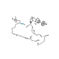 OEM 2008 Acura MDX Tube, Suction Diagram - 53731-STX-A00