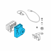 OEM 1997 BMW Z3 Rp Repair Kit, Hydraulic Unit Dsc Diagram - 34-51-1-165-027