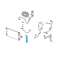 OEM 2005 Buick Terraza A/C Accumulator Diagram - 15208777