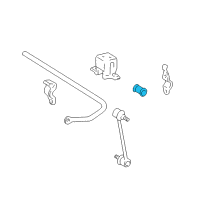 OEM 2000 Lexus RX300 Bush, Stabilizer, Rear Diagram - 48818-20290