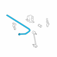 OEM Lexus Bar, Stabilizer, Rear Diagram - 48812-48040
