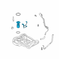 OEM 2019 Lincoln MKC Fuel Pump Diagram - GV6Z-9H307-D