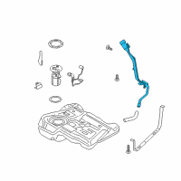 OEM 2018 Ford Escape Filler Pipe Diagram - GV6Z-9034-B