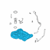 OEM Ford Escape Fuel Tank Diagram - HV6Z-9002-B