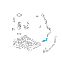 OEM Ford Escape Filler Hose Diagram - GV6Z-9047-A