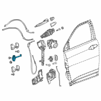 OEM 2019 Jeep Compass Check-Front Door Diagram - 68242951AB