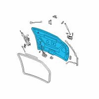 OEM 2004 Chrysler Pacifica LIFTGATE Diagram - 5101923AG