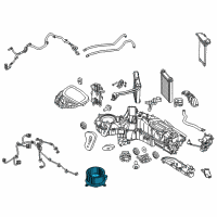 OEM 2014 Ford F-250 Super Duty Blower Motor Diagram - BC3Z-19805-C