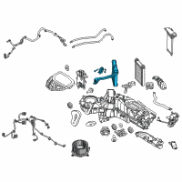 OEM 2015 Ford F-350 Super Duty Evaporator Core Diagram - BC3Z-19860-G