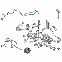 OEM 2011 Ford F-350 Super Duty Inlet Hose Diagram - BC3Z-18696-A