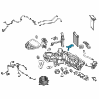 OEM 2012 Ford F-350 Super Duty In-Car Temperature Sensor Diagram - BC3Z-19C734-A