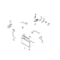 OEM Hyundai Santa Fe Hose-Radiator To Reservoir Diagram - 25451-2B100