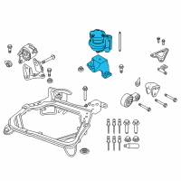 OEM 2012 Ford Fusion Front Mount Diagram - 7H6Z-6038-A