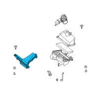 OEM Nissan Duct Assembly-Air Diagram - 16554-JA000