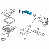 OEM Chevrolet Outlet Tube Diagram - 20917831