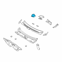 OEM 2013 Ford Flex Reinforce Panel Diagram - DG1Z-54020C16-A