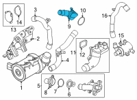 OEM Ford Maverick PLUG ASY - PUMP Diagram - LX6Z-8519-A