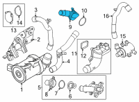 OEM 2022 Ford Maverick PLUG ASY - PUMP Diagram - LX6Z-8519-A