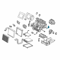 OEM 2017 Ford Fiesta In-Car Temperature Sensor Diagram - CV6Z-19C734-B