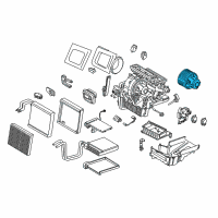 OEM Ford Blower Motor Diagram - GV6Z-19805-AA