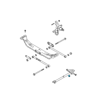 OEM Hyundai Elantra Bush-Trailing Arm Diagram - 55116-29000