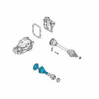 OEM BMW Repair Kit Bellows, Interior Diagram - 33-21-3-421-367