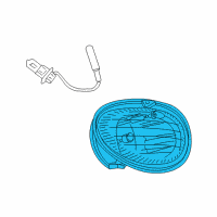 OEM 2001 Dodge Intrepid Fog Lamp Diagram - 4574837