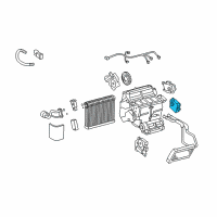 OEM 2009 Lexus GS460 Damper Servo Sub-Assembly (For Airmix) Diagram - 87106-30430