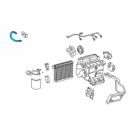 OEM 2010 Lexus GS460 Hose, Air Diagram - 88669-30050