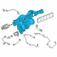 OEM 2020 BMW M760i xDrive Turbo Charger Diagram - 11-65-8-681-990