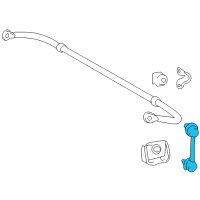 OEM 2021 Lexus RX350 Link Sub-Assy, Stabilizer Diagram - 48802-0E010