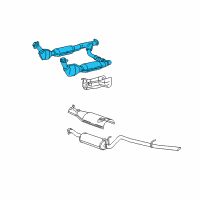 OEM 2004 Lincoln Navigator Converter Diagram - 4L1Z-5E212-BB