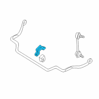 OEM 2003 Infiniti Q45 Clamp-Stabilizer Diagram - 54614-AG000