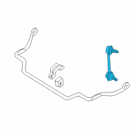 OEM 2003 Infiniti Q45 Rod Assy-Connecting, Stabilizer Diagram - 54668-AR00B