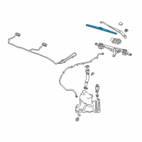 OEM Buick Regal Sportback Front Blade Diagram - 13471437