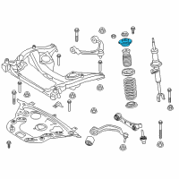 OEM 2013 BMW 528i Guide Support Diagram - 31-30-6-863-295