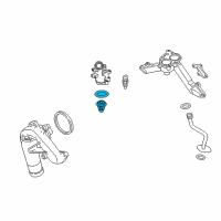 OEM 2012 Chevrolet Express 2500 Thermostat Diagram - 97241130