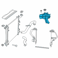 OEM Dodge Durango Bottle-COOLANT Recovery Diagram - 5165708AA