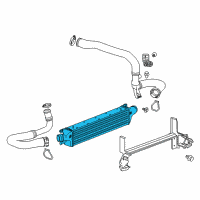 OEM Chevrolet Intercooler Diagram - 95465727