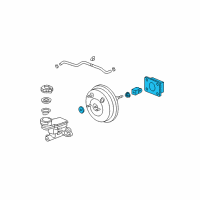 OEM 2007 Honda Fit Power Set, Master (9") Diagram - 01469-SLN-A10