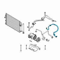 OEM Ford Focus Tube Assembly Diagram - H1FZ-19972-C