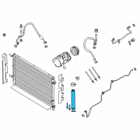 OEM 2021 Ford Mustang Drier Diagram - FR3Z-19C836-A
