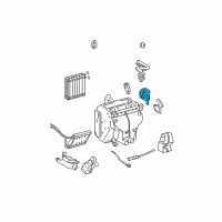 OEM Scion tC Mode Motor Diagram - 87106-12140