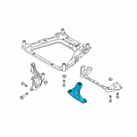 OEM 2013 Nissan Juke Link COMPL-Transverse, LH Diagram - 54501-5SN1A