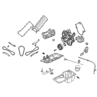 OEM Dodge Ram 1500 TENSIONER-Chain Diagram - 53021168AA