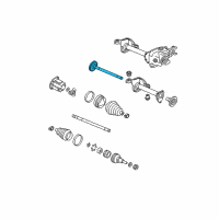 OEM 2014 GMC Savana 1500 Shaft, Front Drive Axle Inner Diagram - 12479181