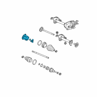 OEM GMC Savana 1500 Joint Kit, Front Wheel Drive Shaft Tri-Pot (Inboard) Diagram - 88982499