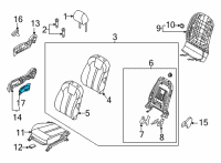 OEM Kia Carnival SWITCH ASSY-POWER FR Diagram - 88080P2010OFB