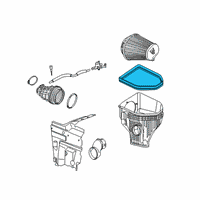 OEM Dodge Challenger Seal-Air Cleaner Diagram - 5038836AC